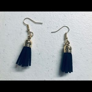 She Carries 2:  Frazzle Earrings - Black